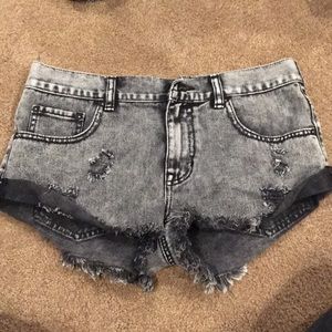 Jean shorts